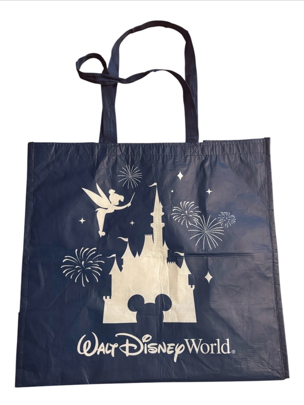 Disney | Blue Large Walt Disney World Satchel | Eco Friendly Shopping | Travel